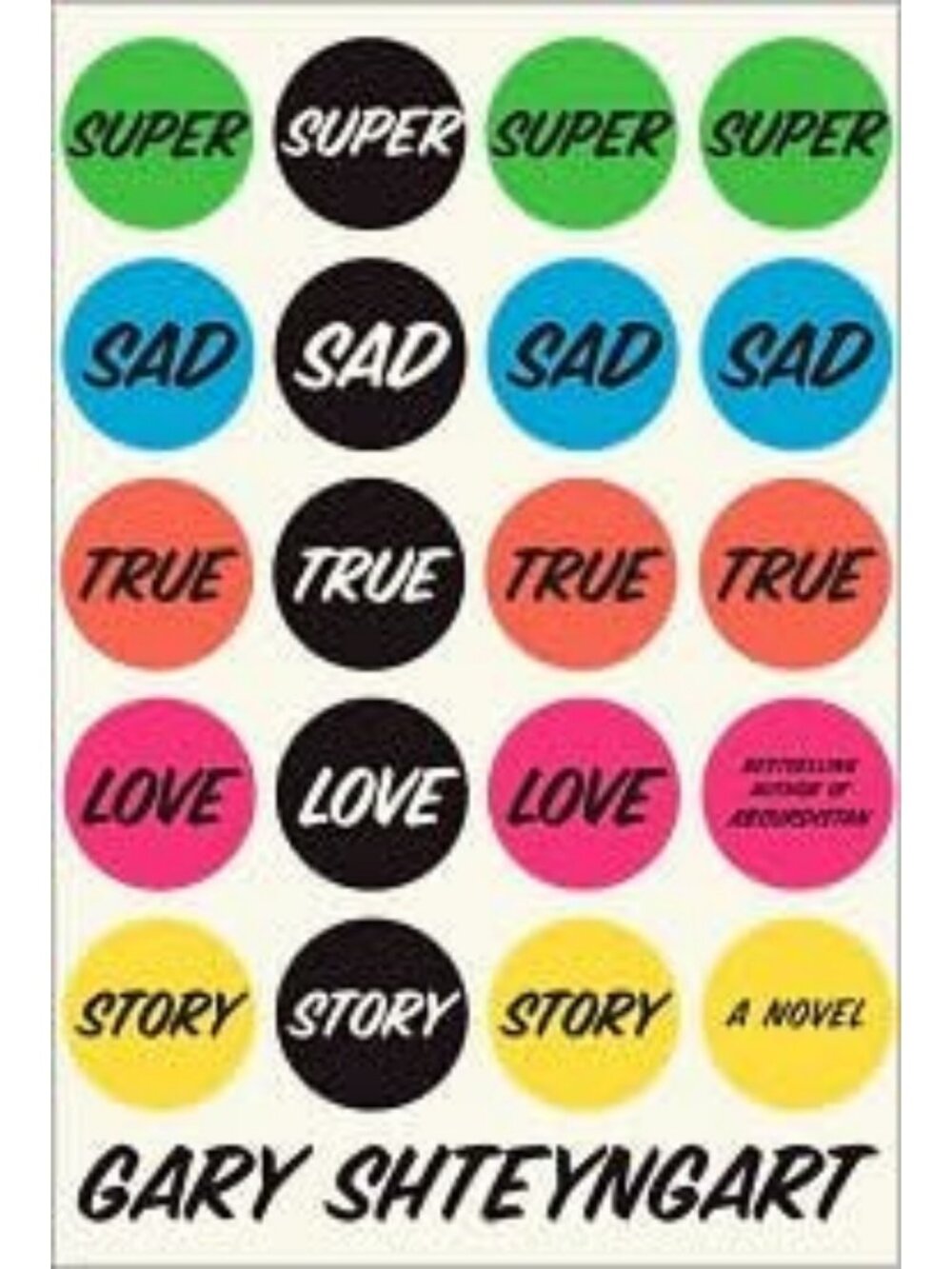 Super Sad True Love Story 1st Edition - Text Only, Unique Literary Novel